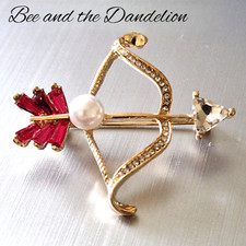 Cupids Rhinestone and Faux