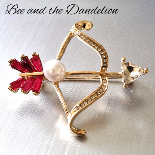Cupids rhinestone and faux - cupids,