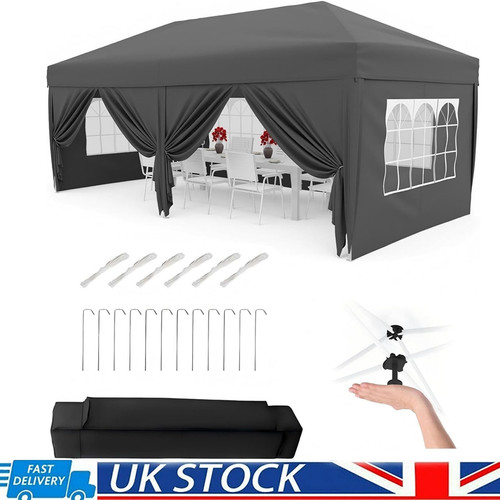 3x6m pop gazebo heavy duty - gazebo,