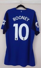Match Worn/Issue Everton 2017-18 Home shirt - Large - Rooney