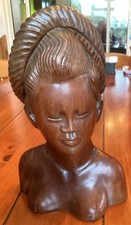 Vintage Hand Carved Rosewood