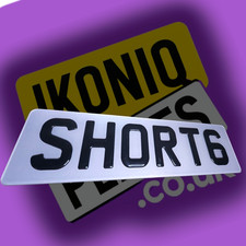 3D Gel Number Plates | Road Legal | DVLA Compliant | Custom UK Plates |