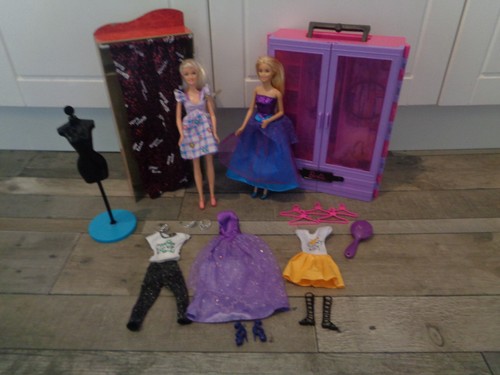 Barbie bundle x wardrobes - barbie,
