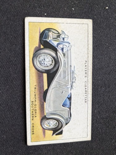 1936 player motor cars card - 1936,