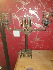 Steampunk Table Lamps in a