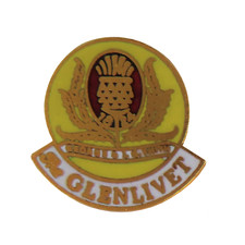 Glenlivet Whisky Distillery Ballindalloch Scotland Pin Badge