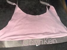 Calvin Klein Crop Top Bra Size Large
