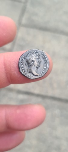 Hadrian roman denarius - roman, coin