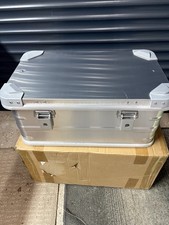 30L  Silver Lockable Aluminium Flight Storage Box Case