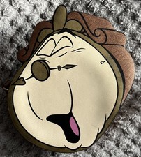Disney Beauty And The Beast Cogsworth 3D Coin Purse Primark