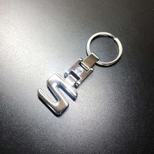 S Letter Keychains Chrome