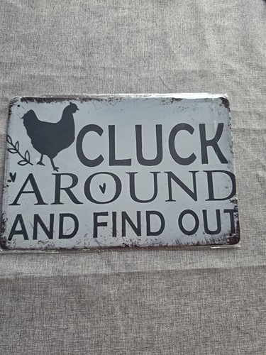 Funny chicken cluck around and - chicken,