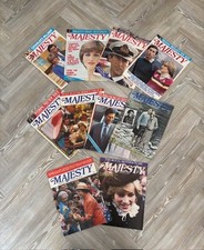 Majesty magazine 10 Issues March 1981 -December 1981