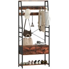 HOMCOM Coat Rack with Shoe