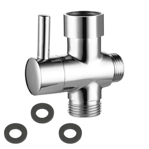 Ergonomic brass way diverter - ergonomic,
