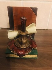 Candle, letter and books/ vintage souvenir