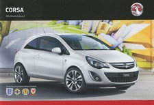 Brochure: Vauxhall Corsa - December 2013 (Limited Edition/Black Edition/VXR)