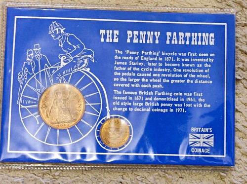 Vintage britain coinage - vintage,