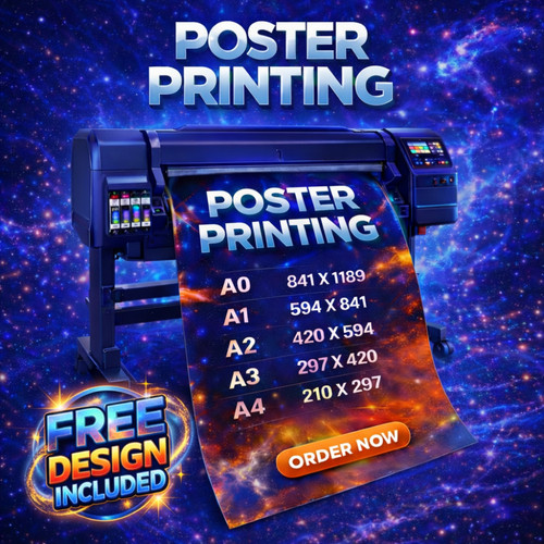 Poster printing a1 a2 - poster,