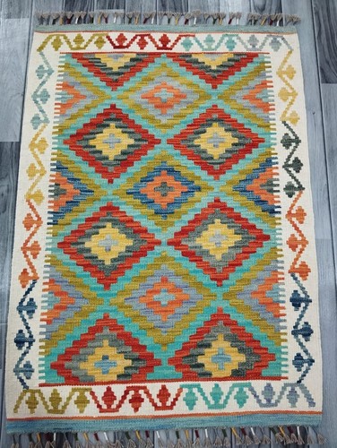 Tribal handmade afghan - handmade, afghan/turkish