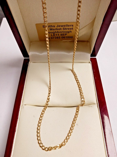 9ct gold curb chain - 9ct,