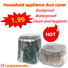 10/20/50PC Disposable Transparent Dust Cover – Universal Fit for Home Appliances