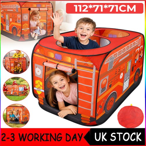 Fire truck play tent pop - truck, up