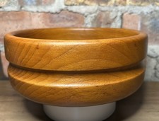 Vintage Thai Teak Wood Bowl