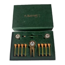 Marriott Golf Worsley Park Gift Set Kit - Ball, Marker, Tees, Divot Tool Pencil 