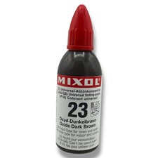 Oxide Dark Brown Mixol Stainer 20ml Highly concentrated water or oil liquid