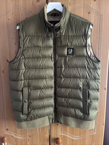 Belstaff circuit gilet olive - belstaff,