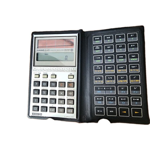 Casio 451 solar powered - fx-451, solar-powered