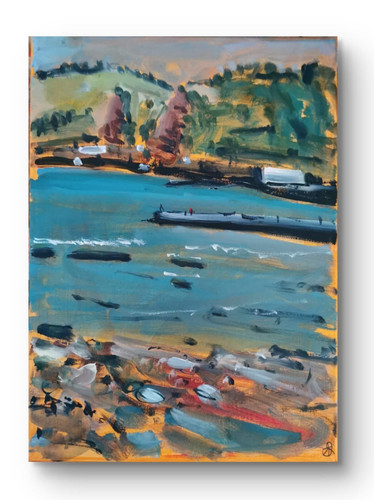 Acrylic painting 40 - acrylic, x