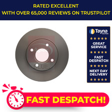 2x Brake Discs Pair Vented