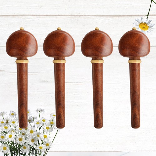Durable wooden cello pegs - durable, 4pcs