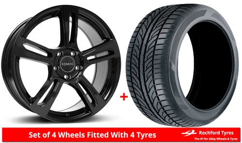 Alloy wheels tyres romac - wheels, &