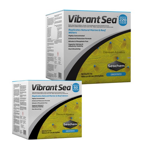 Seachem vibrant sea salt - salt, 227l