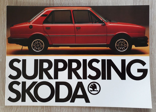 Skoda range brochure 1980 - 1980,