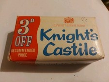 Vintage Knights Castile Soap Bar In Original  Packaging 1960s? 