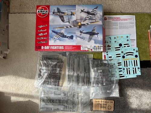 Airfix day fighters - fighters,