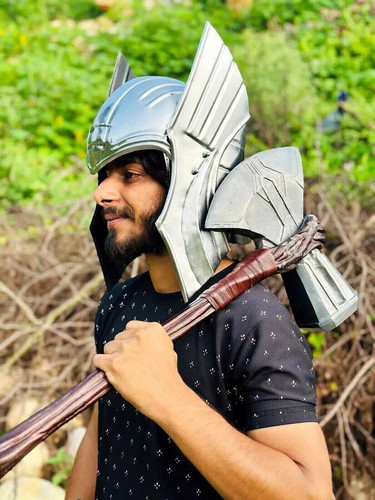 Medieval thor helmet - medieval, |