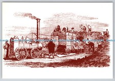 D333241 Hornsby Portable Steam Engine and Threshing Machine from the Illustrated