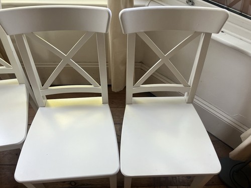 Ikea ingolf white dining - ingolf,