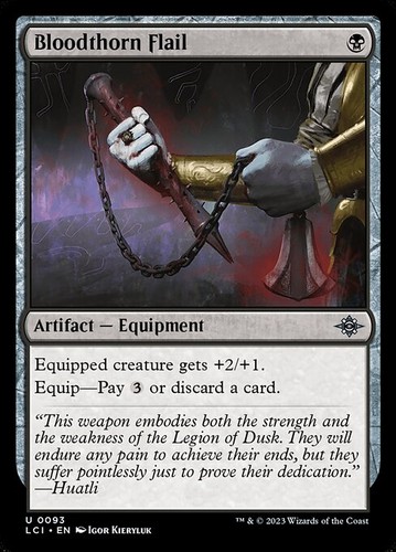 Bloodthorn flail - bloodthorn,