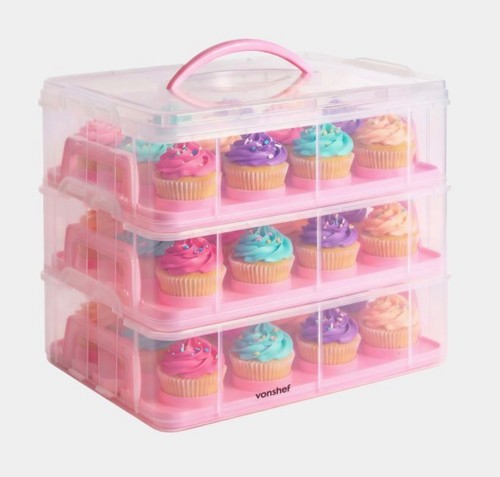 Vonhaus tier cupcake - tier, carrier