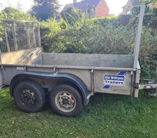 Ifor Williams Twin Axle Plant Dropside Trailer 8 x 6 2700kg