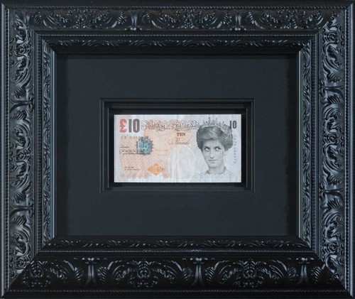 Banksy faced tenner 2004 - banksy,