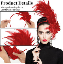 Women'S 1920S Feather