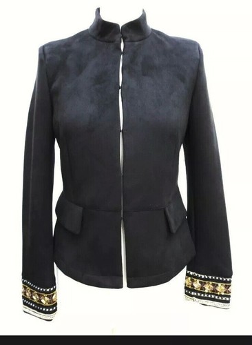 Zara black suede effect - zara,