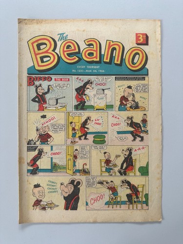 Beano comic 1233 march 5th - comic, #1233